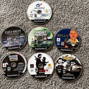 PlayStation 2 Game Lot